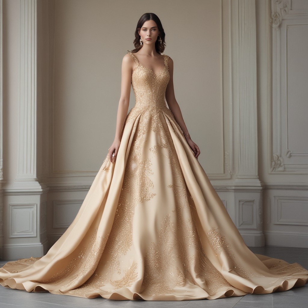 Robe de mariage perle